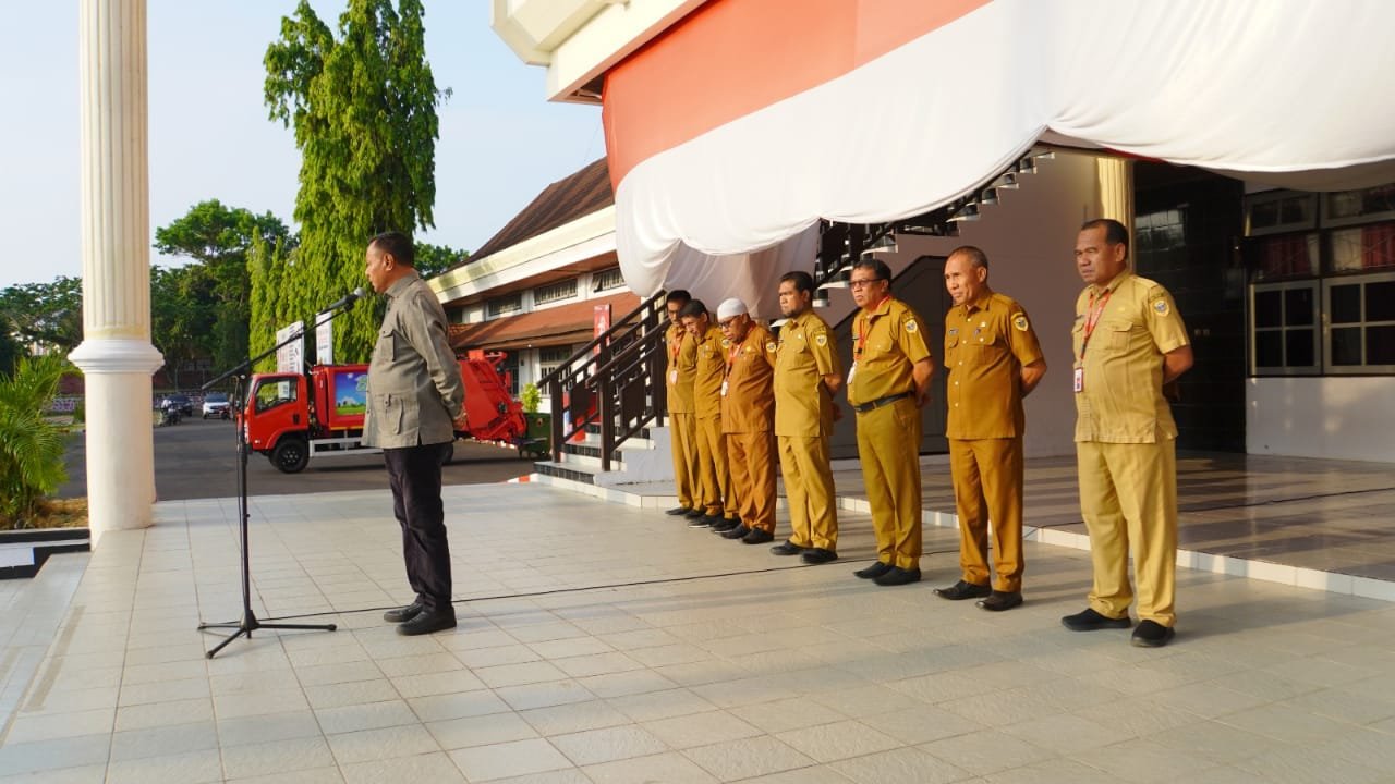 Wawali Pimpin Apel Perdana Di Tahun Baru 2024