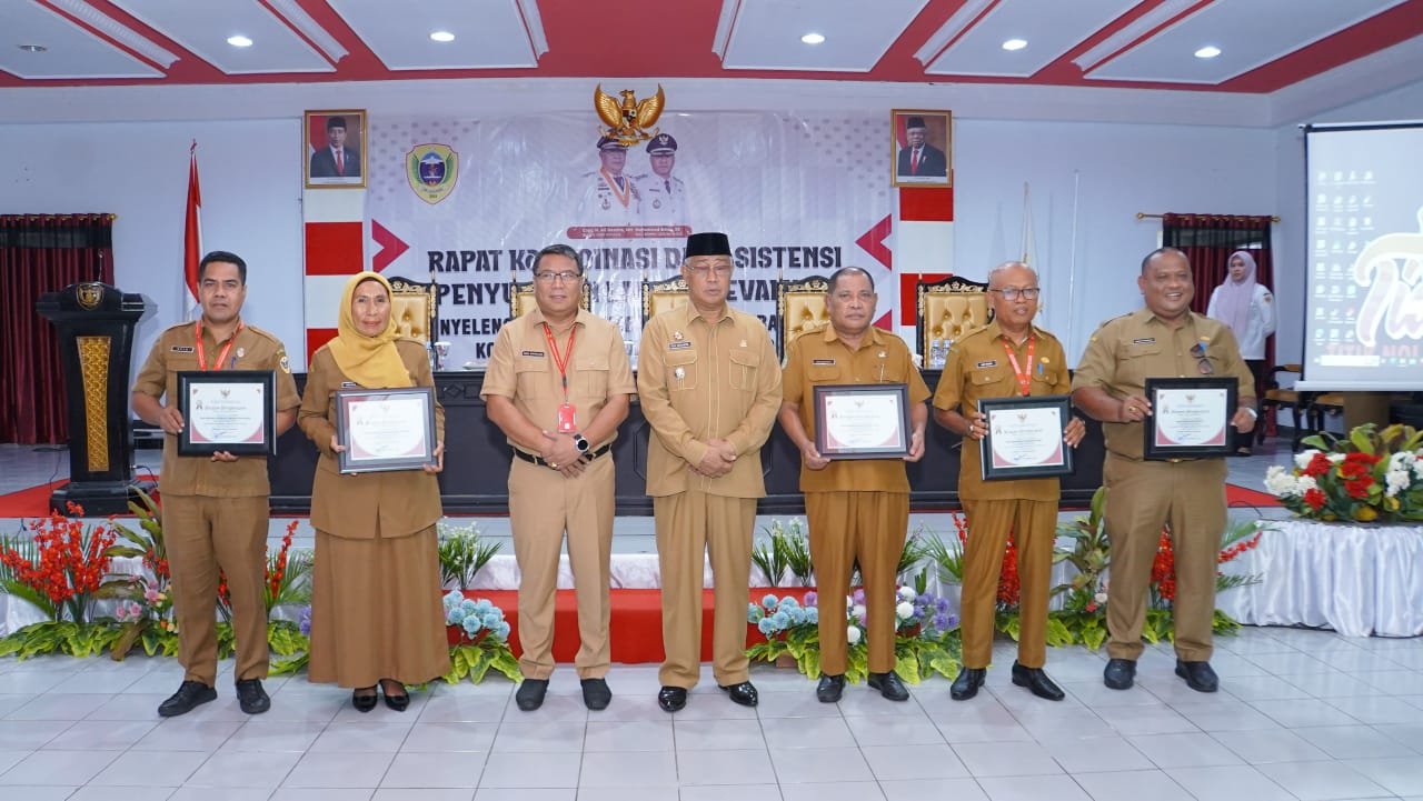 Capaian Kerja Dalam Pelaporan LPPD 2023, 5 OPD Mendapat Apresiasi Dari Walikota