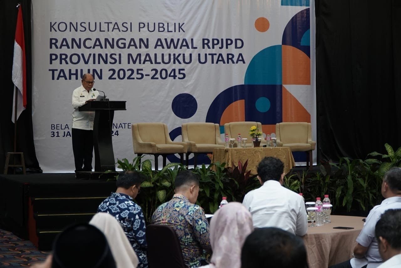 Bappeda Malut Gelar Konsultasi Publik Penyusunan RPJPD 2025-2045