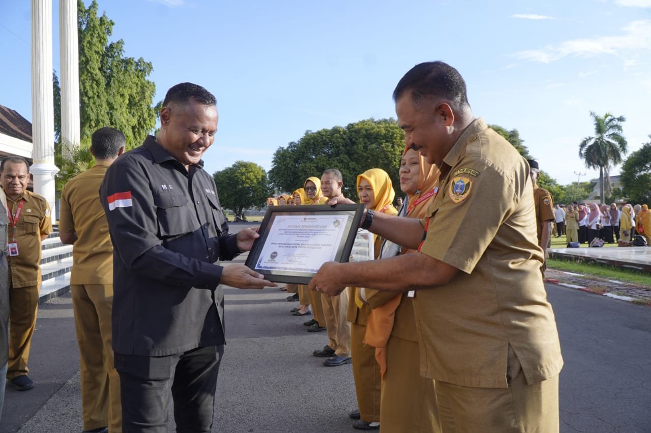 Sejumlah OPD Dan Puskesmas Mendapatkan Penghargaan Dari Pemerintah Kota Tidore Kepulauan