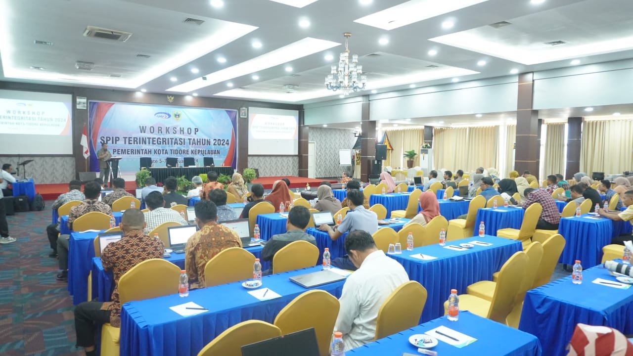 Membuka Workshop SPIP, Sekda Apresiasi BPKP Perwakilan Malut