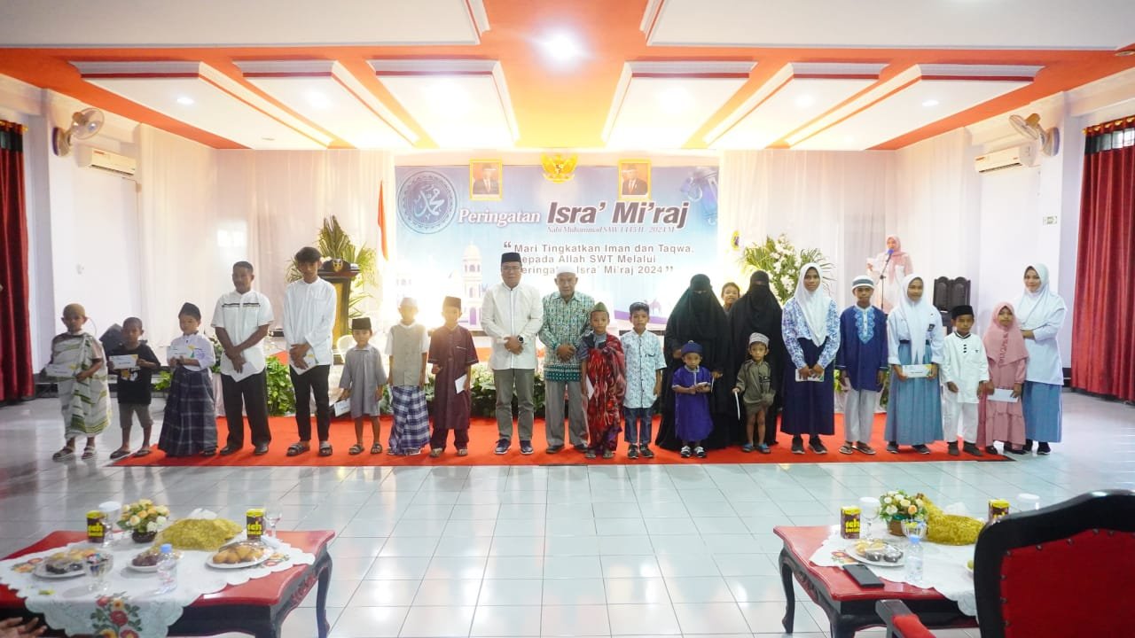 Pemerintah Kota Tidore Kepulauan Memperingati Isra Mi’raj 1445 H