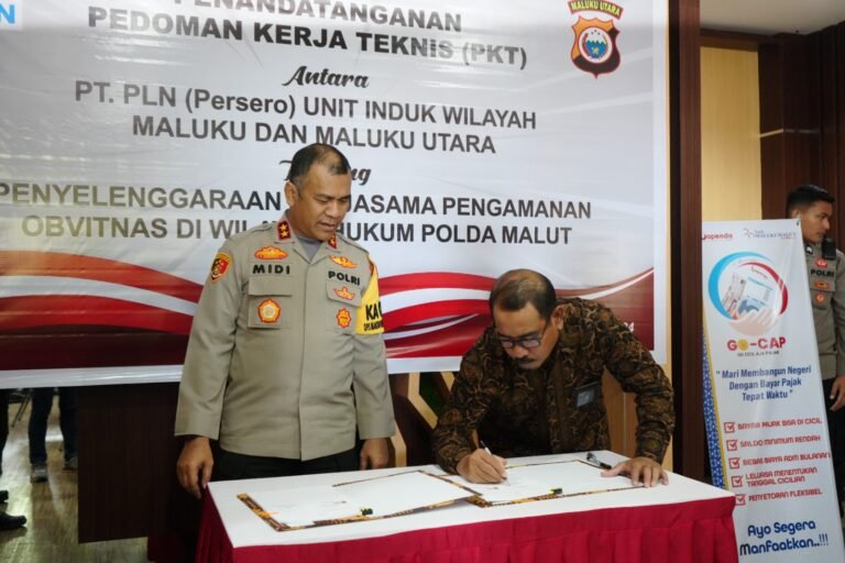 Tingkatkan Sinergitas, PLN UIW MMU Gandeng Polda Maluku dan Polda Malut, Amankan Objek Vital Nasional