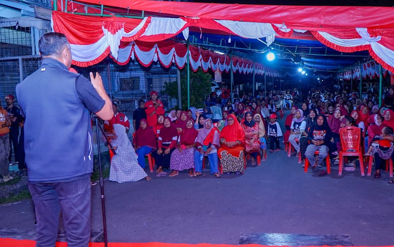 Ketua DPD PDIP Kembali Hadiri Kampanye Terbuka Efendi Ardianto Di Sofifi