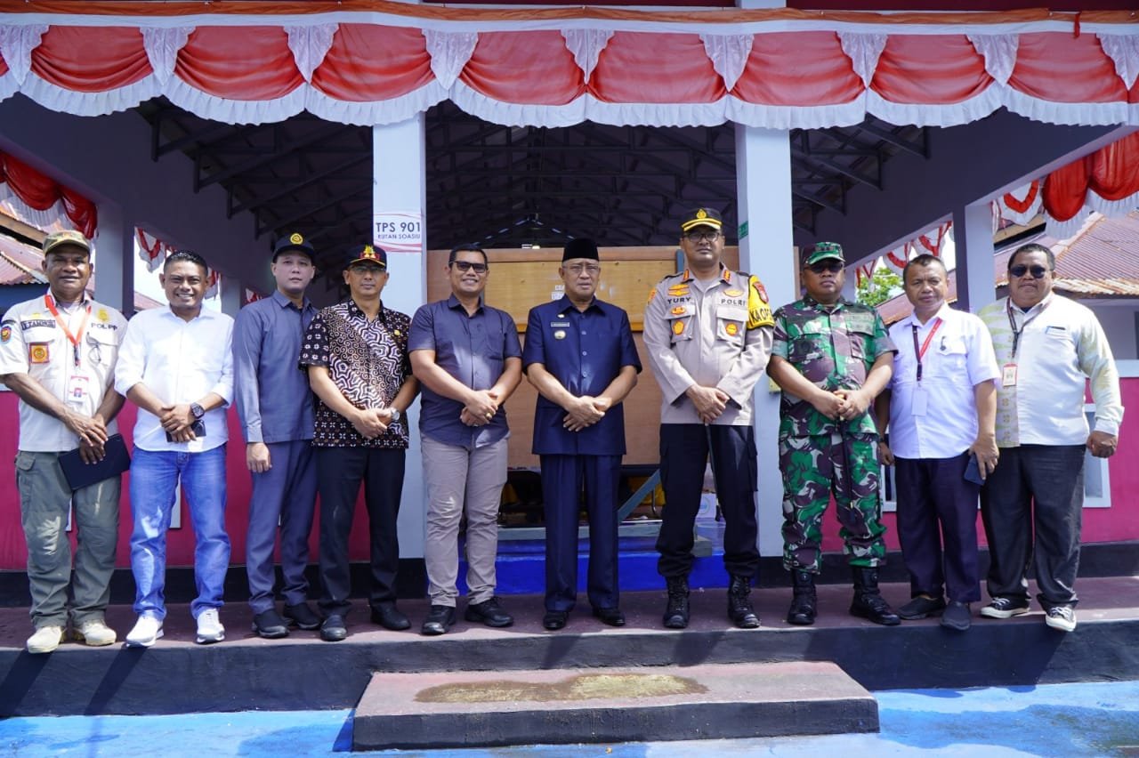 Walikota Penatau Pelaksanaan Tempat Pemungutan Suara di Kota Tidore Kepulauan
