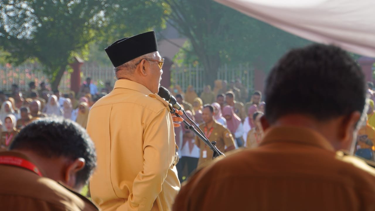 Ini Pesan Yang Disampaikan Walikota Saat Pimpin Apel Gabungan