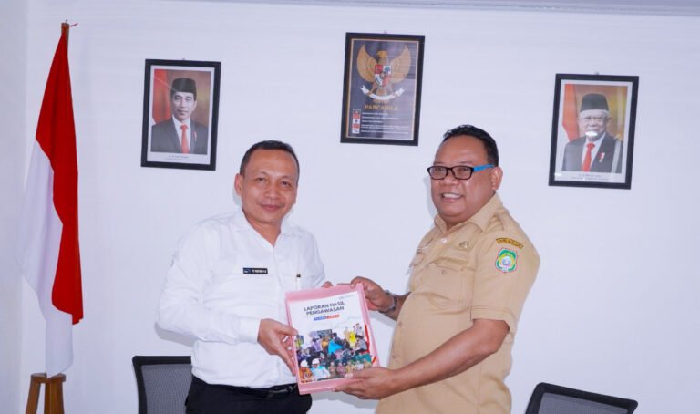 BPKP Malut Serahkan Laporan Hasil Pengawasan Kepada Sekretaris Daerah Provinsi Maluku Utara