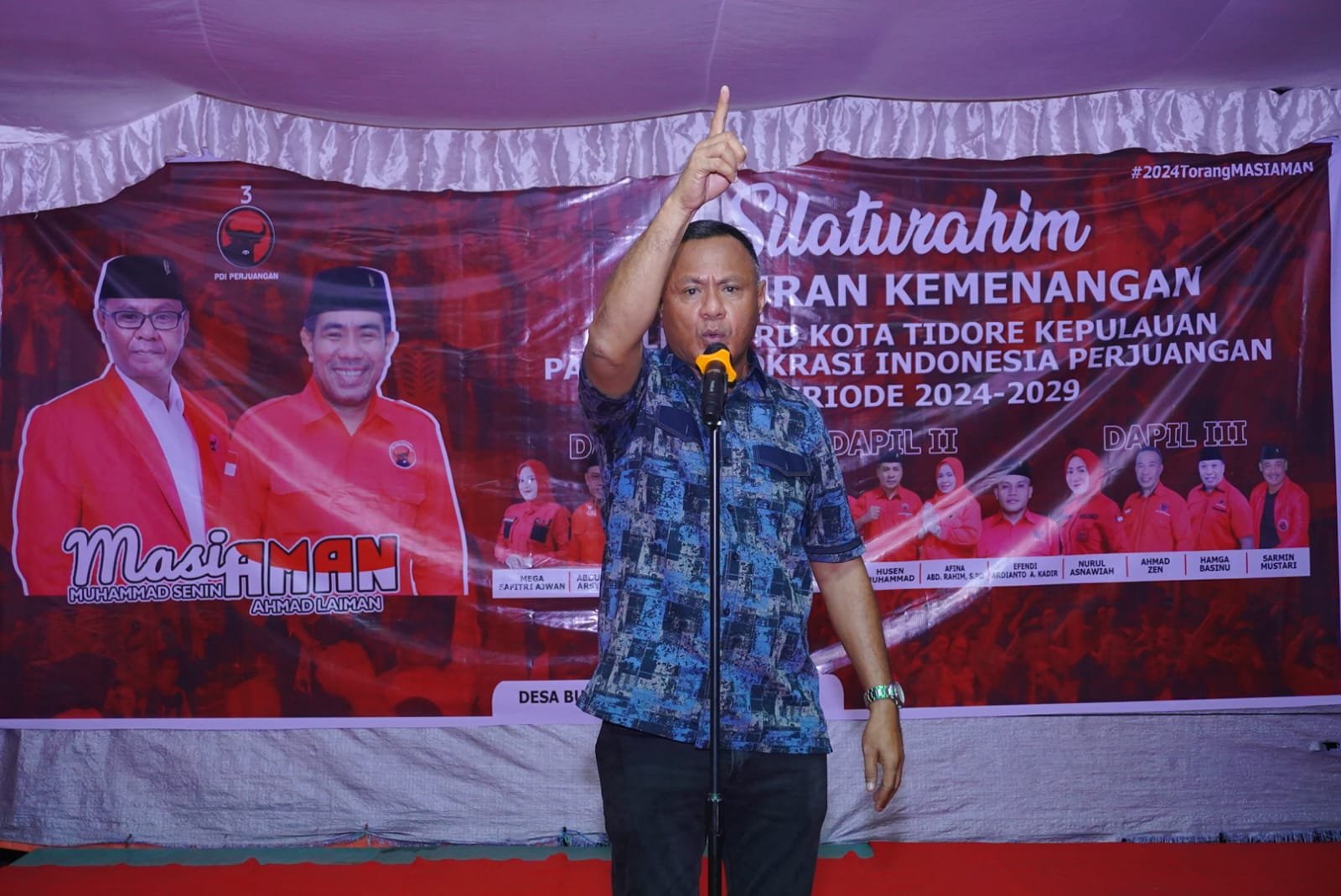 Meraih Kursi Di DPRD Terbanyak, PDIP Gelar Silaturahmi Dan Sukuran Kemenangan