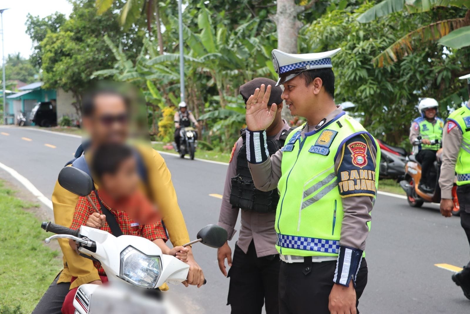 Satlantas Polresta Tidore Terus Lakukan Penindakan Selama 4 Hari Operasi Keselamatan Kie Raha 2024