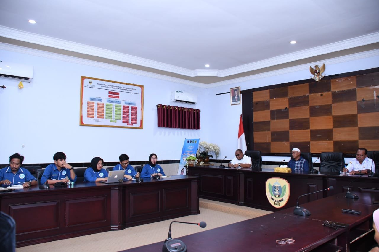 Implementasikan Visi Ekonomi Kreatif, DPC Gekrafs Temui Wakil Walikota Tidore Kepulauan