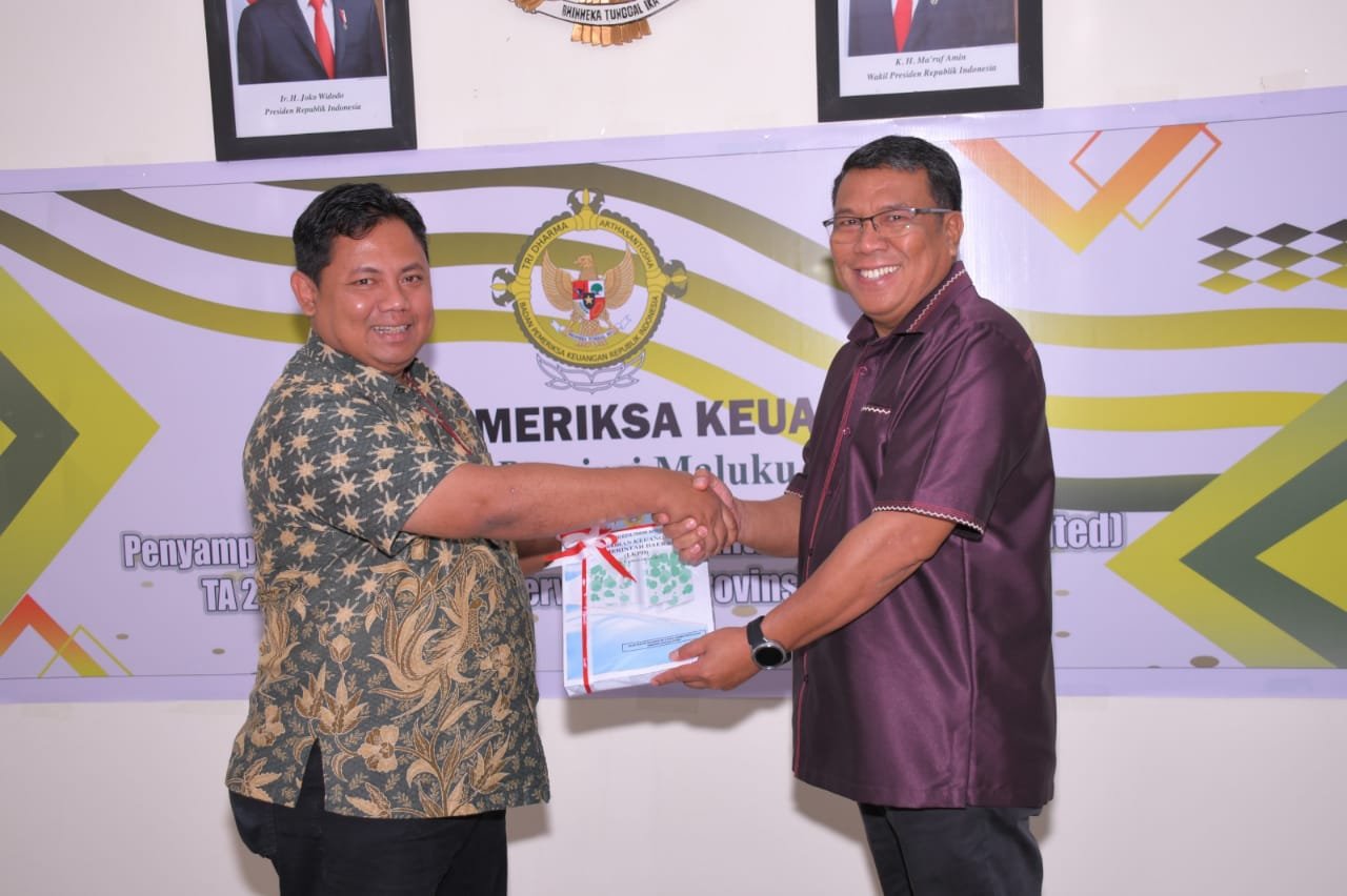 Pemda Kota Tidore Kepulauan Resmi Menyerahkan Laporan Keuangan 2023 Ke BPK