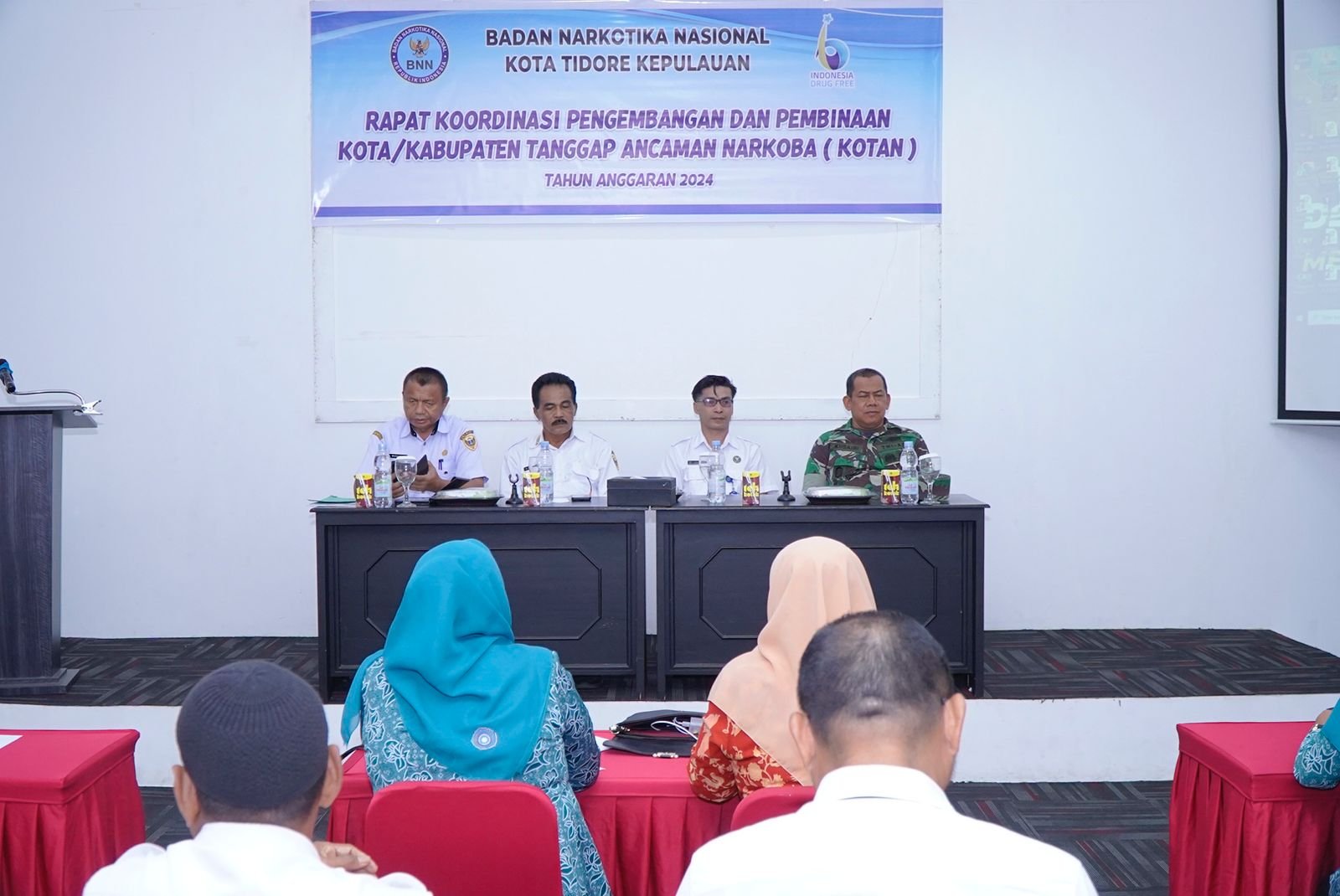 Hadiri Rakor Pembinaan Tanggap Ancaman Narkoba, Marjan: Narkoba Merusak Kualitas SDM
