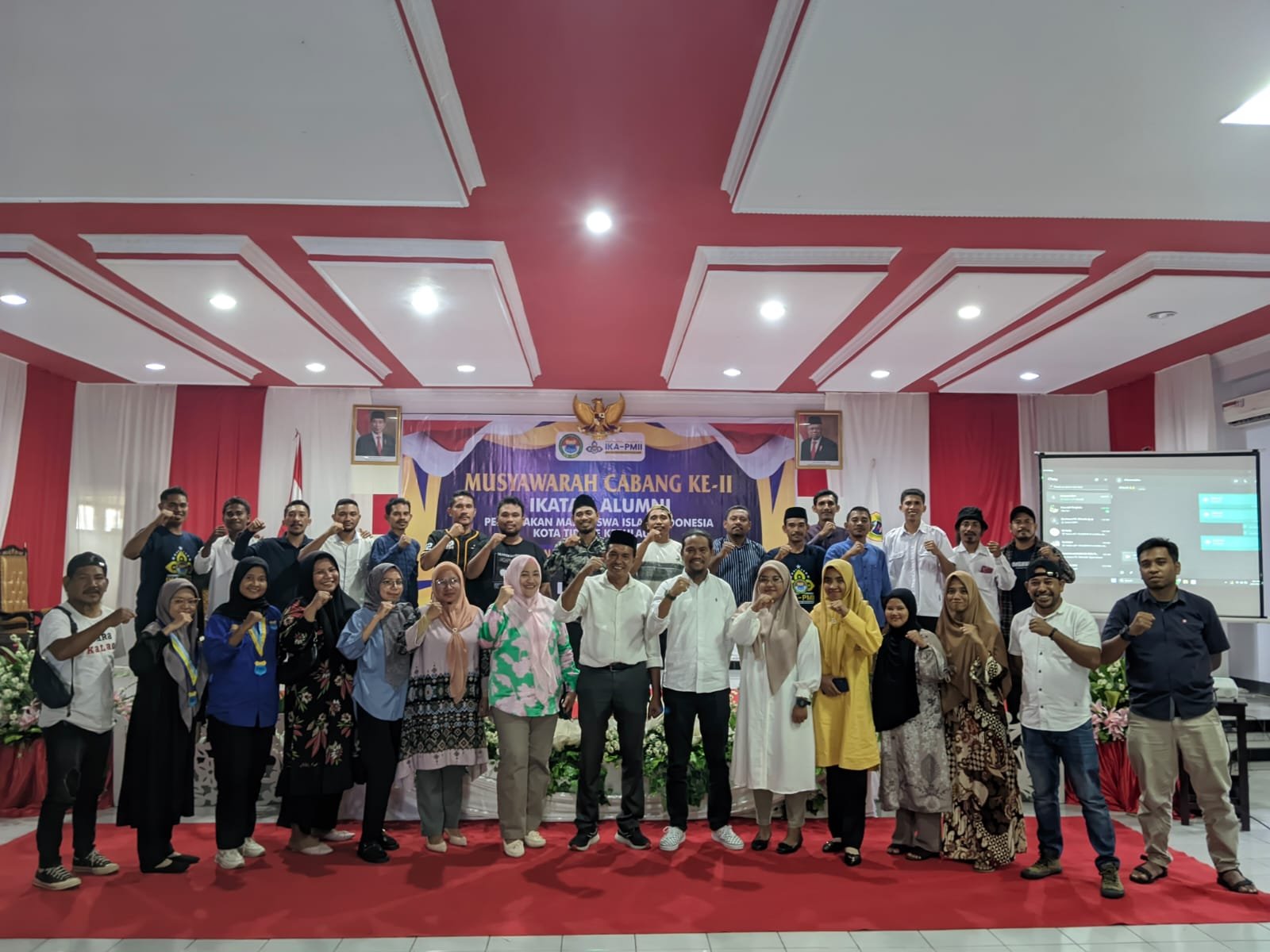 Iswan Salim Nahkodai IKA PMII Kota Tidore Kepulauan Periode 2024-2029