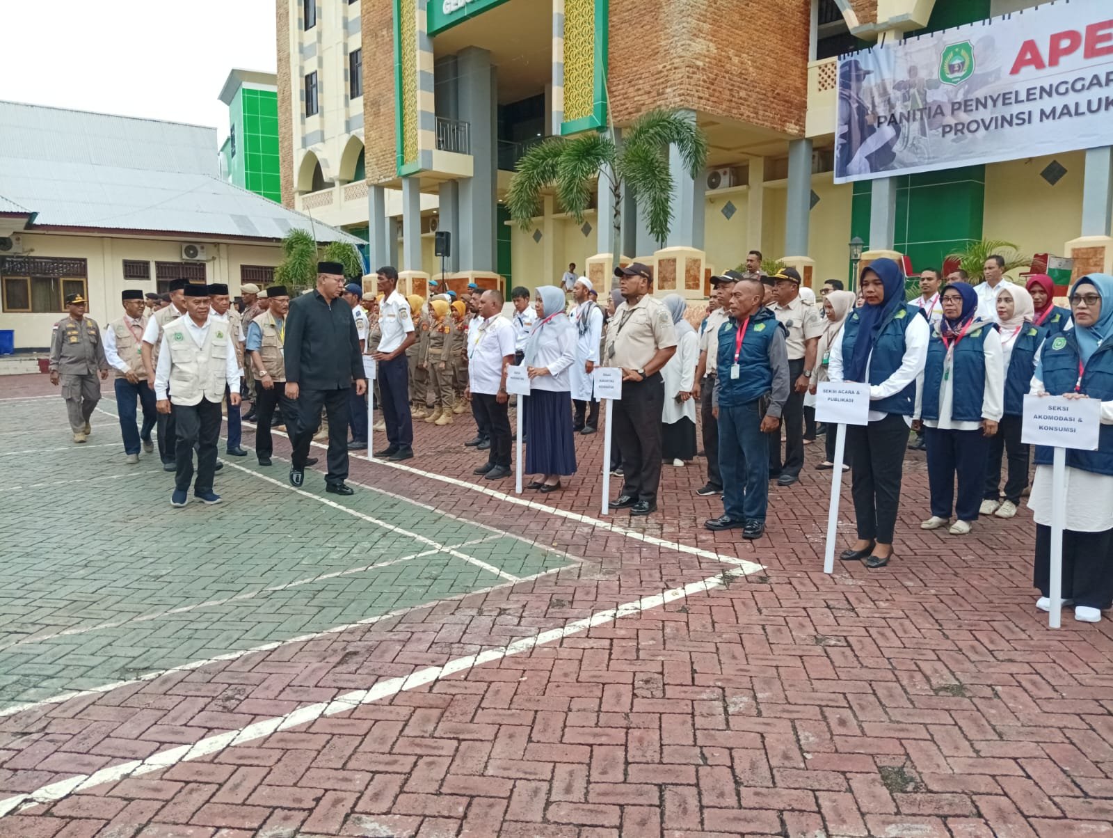 Pimpin Apel Siaga PPIHD Malut, Staf Ahli sampaikan Pesan Plh. Gubernur