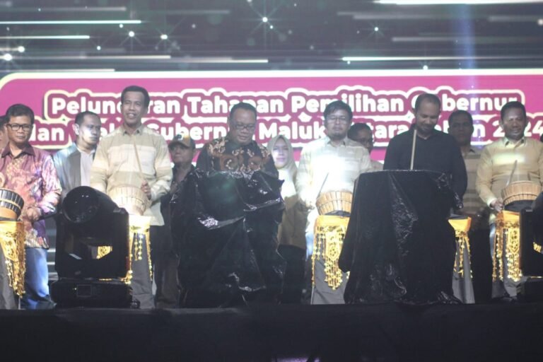 Pj. Gubernur Hadiri Peluncuran Tahapan Pemilihan Gubernur dan Wakil Gubernur Malut Tahun 2024