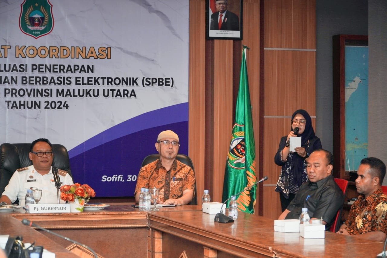 Pemprov Malut Siap Dukung Implementasi Sistem Pemerintahan Berbasis Elektronik