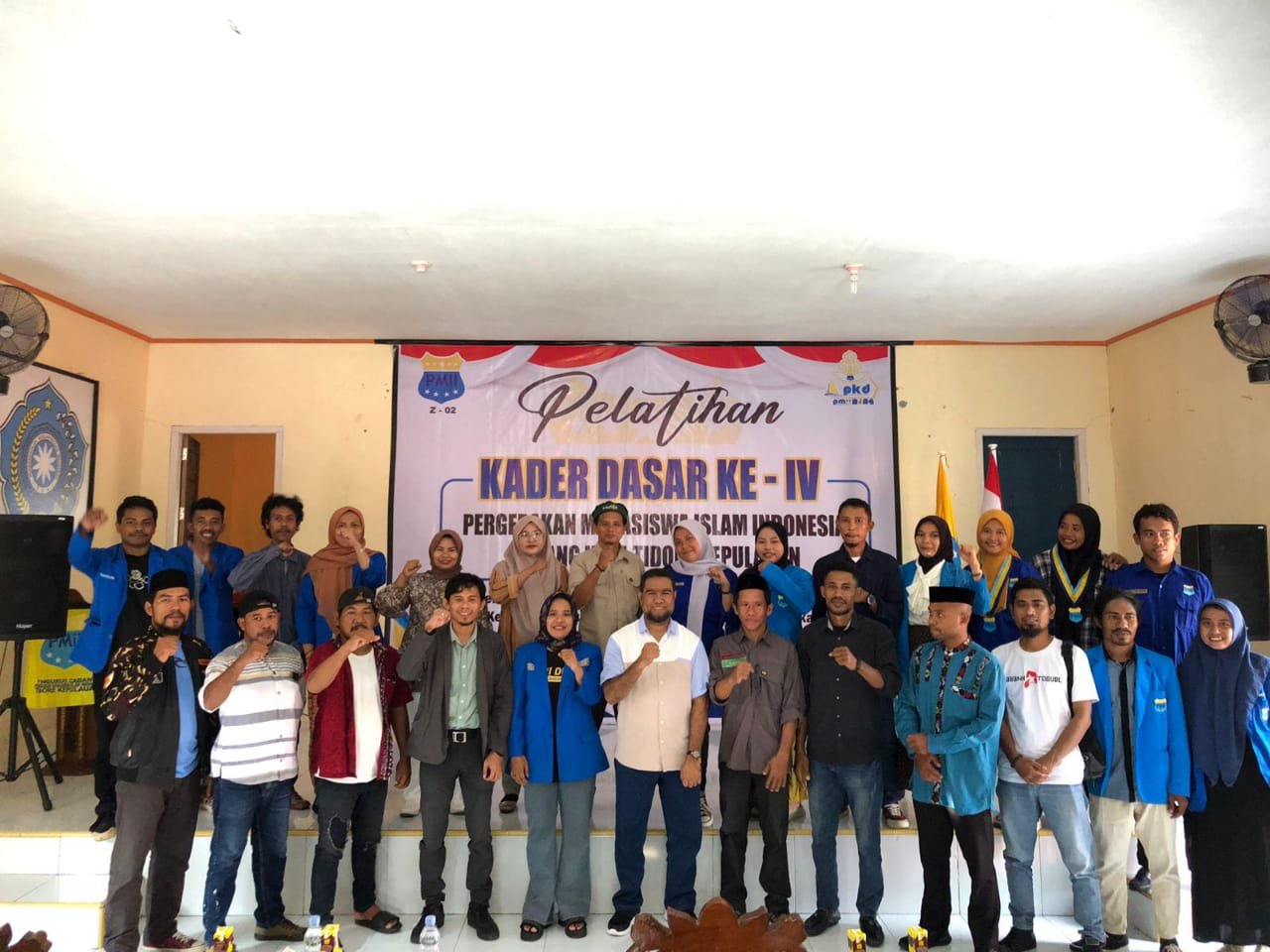 Hadiri Kegiatan PKD PMII, Syofyan : Eksistensi PMII Kota Tidore Kepulauan Terus Berjalan Baik