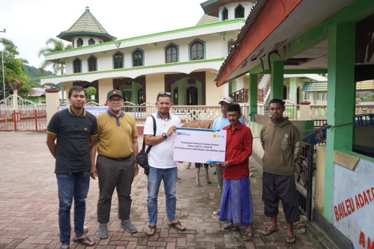 PLN UIW MMU Salurkan 77 Ekor Sapi dan 2 Ekor Kambing untuk Masyarakat di Maluku dan Maluku Utara