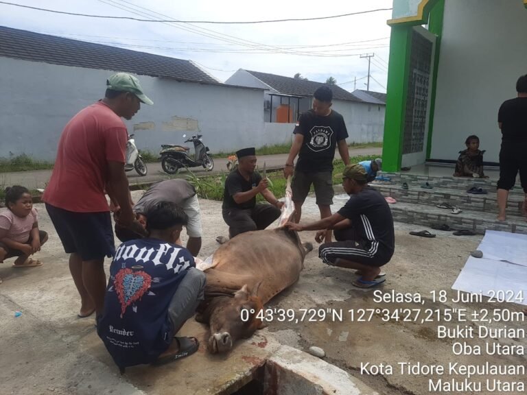 Perumahan ASN III Gelar Penyembelihan Hewan Qurban