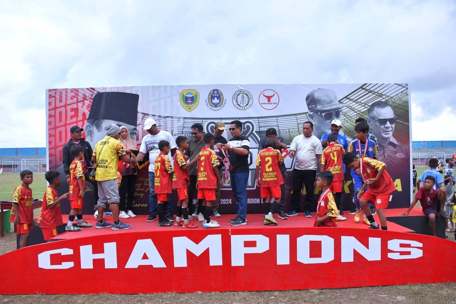 Sebak Bola Usia Dini Soekarno Cup Tahun 2024 Resmi Berakhir