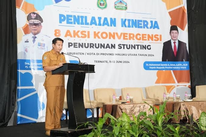 Bappeda Malut Evaluasi Kinerja Penurunan Stunting