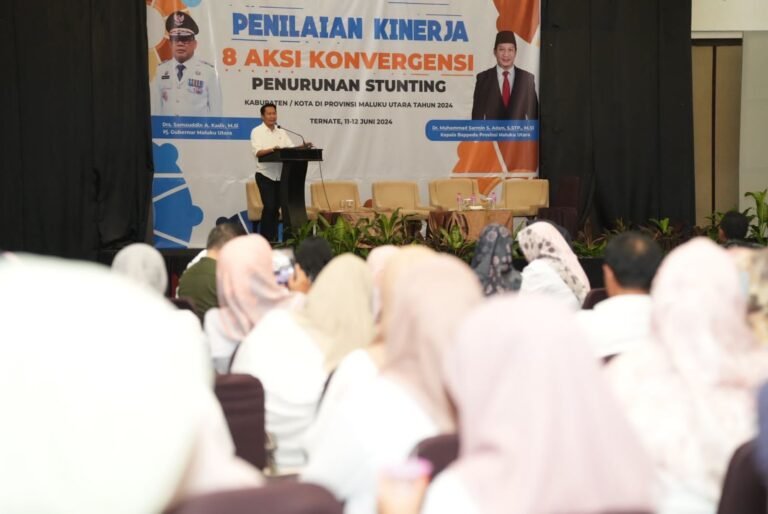 Kepala Bappeda Malut Apresiasi Upaya Penurunan Stunting Kabupaten Kota