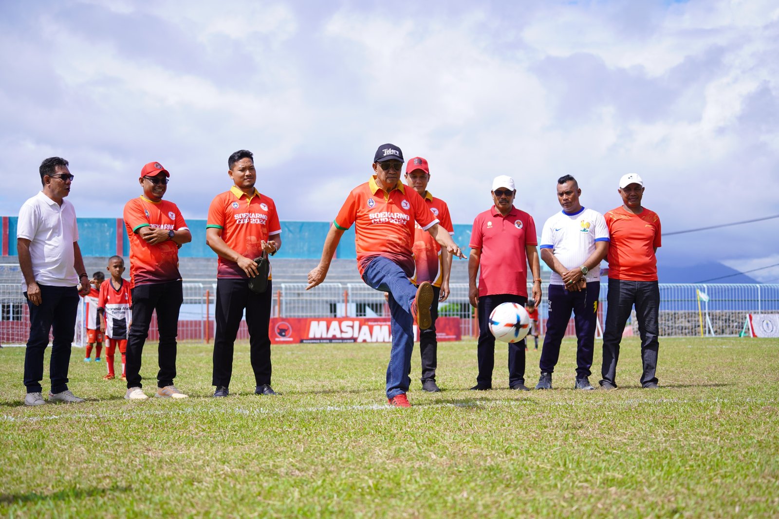 Walikota Buka Sepak Bola Soekarno Cup Usia Dini Tahun 2024
