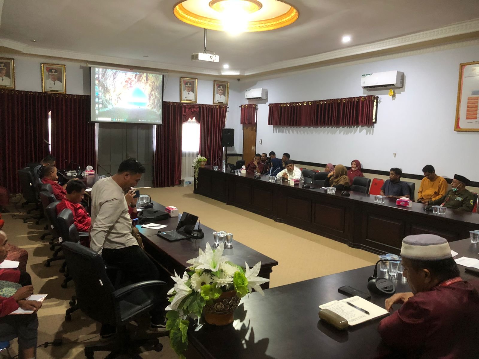 Plh Sekda Kota Tidore Kepulauan Dengan Resmi Membuka RPJPD Tahun 2025-2045 Dan RDTR Kawasan Perkotaan