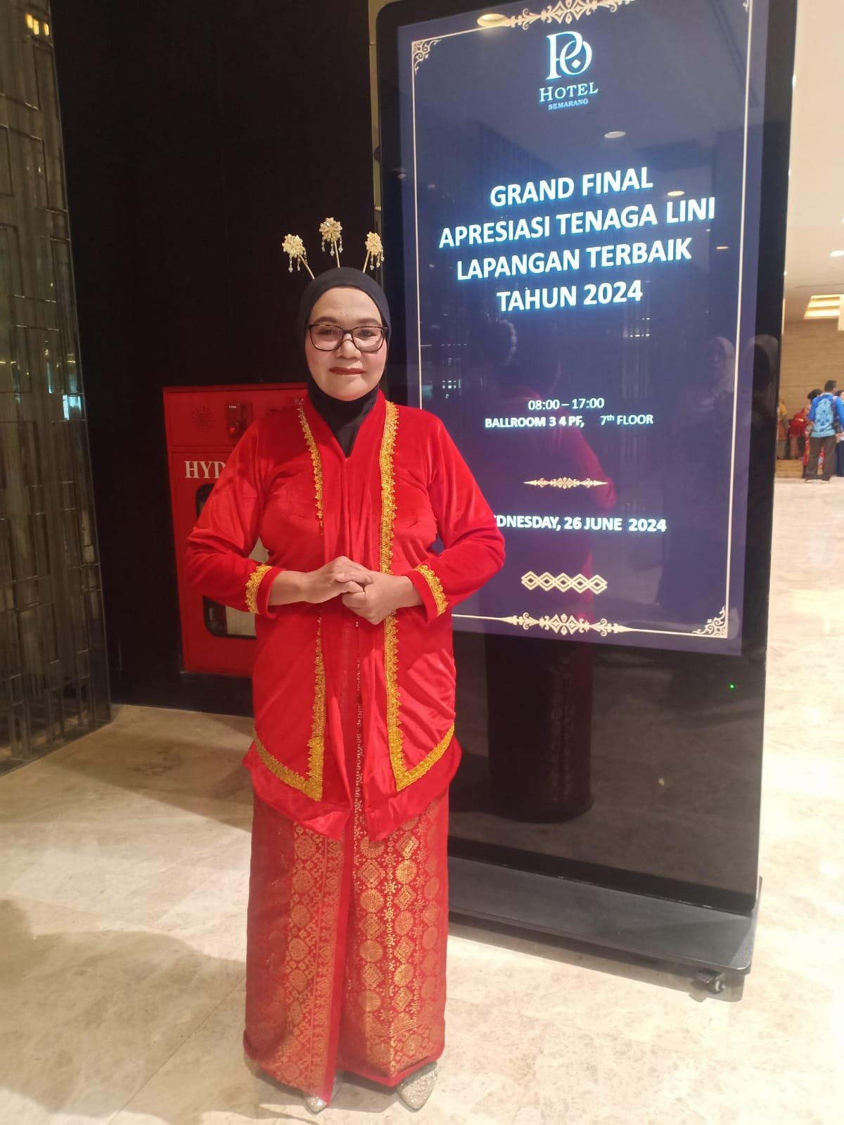 Amina Muhammad Kader IMP Kota Tidore Kepulauan Mewakili Malut Di HARGANAS Ke-31
