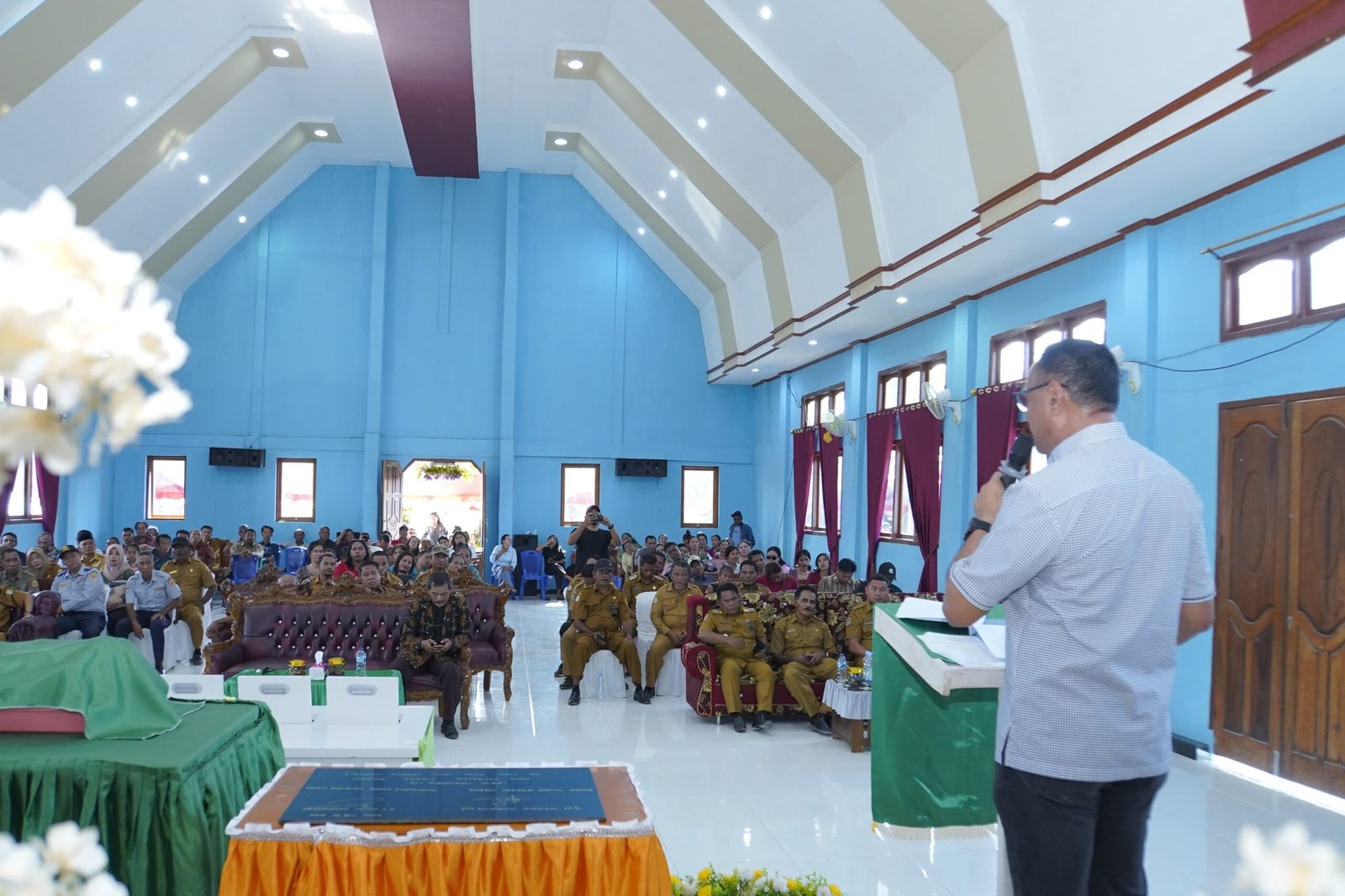 Resmikan Gereja GMIH Bethesda Kusu, Ini Pesan Wawali Tidore