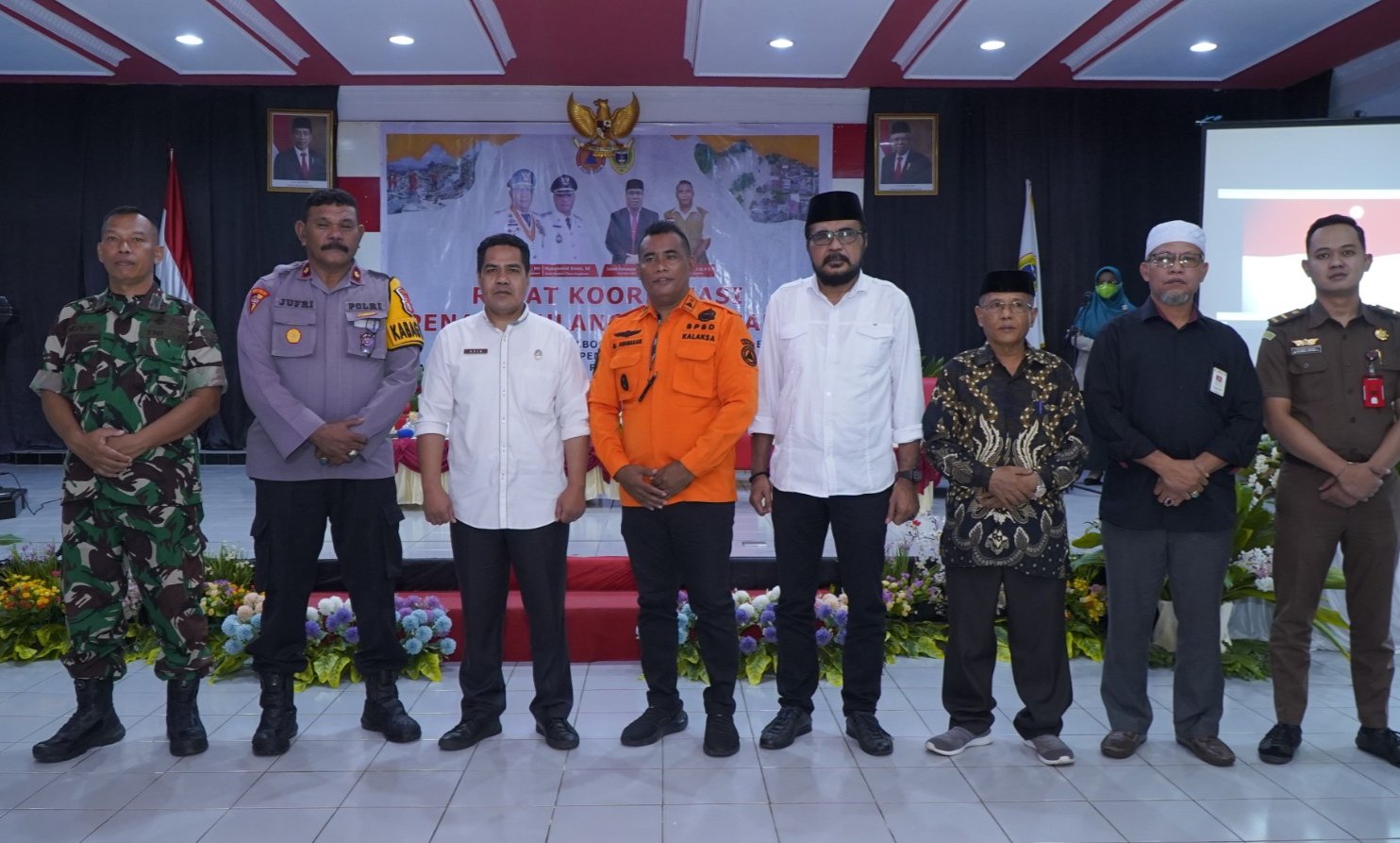 BPBD Kota Tidore Kepulauan Gelar Rakor Penanggulangan Bencana