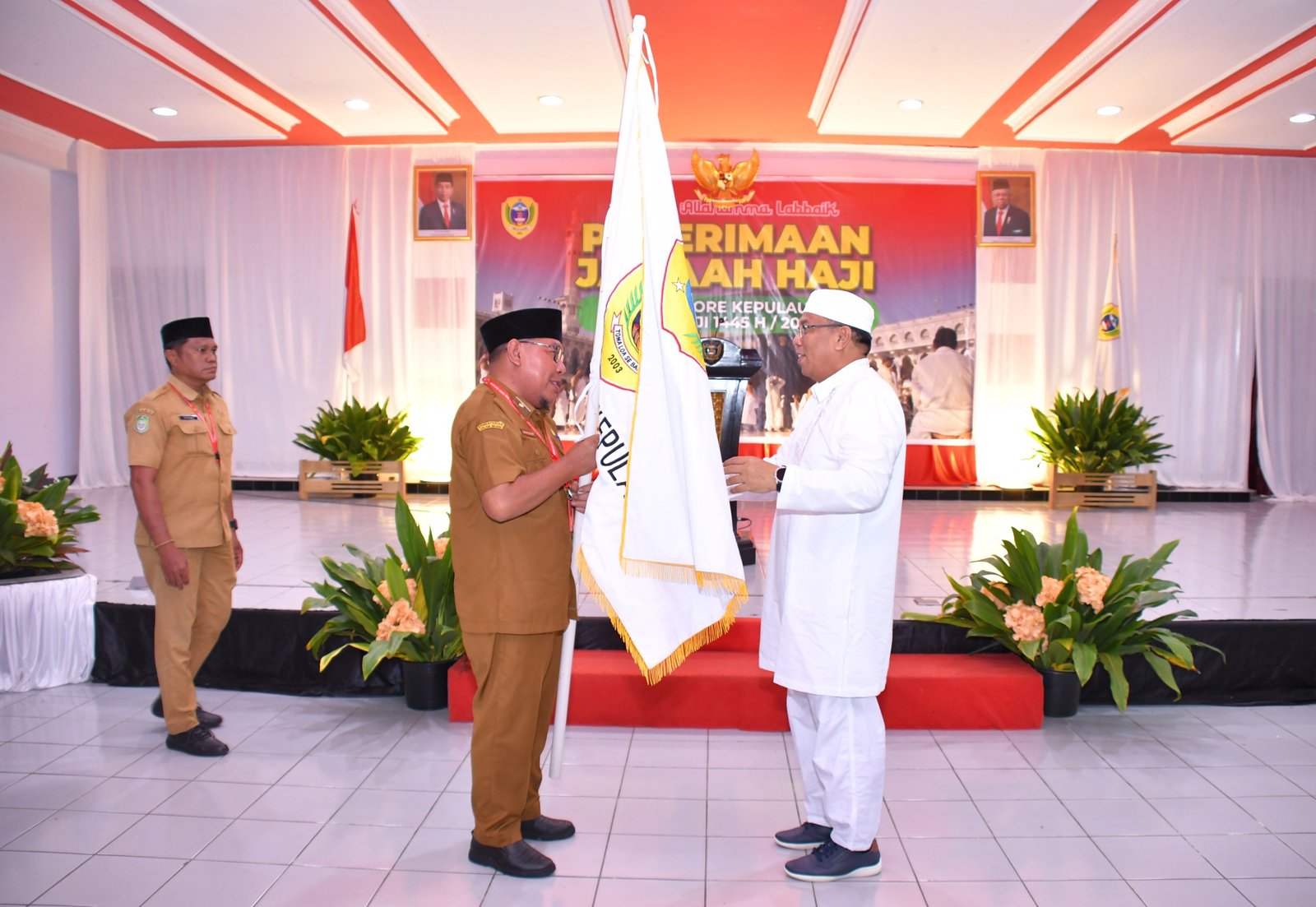 Pemkot Tidore Kepulauan Menerima Kembali Kedatangan Jamaah Haji Kloter 11