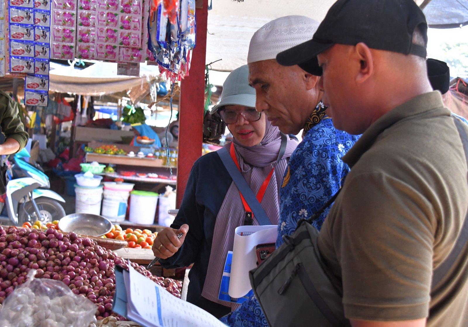 TPID Intens Meninjau Perkembangan Harga Dan Stok Bapok Setelah Mendapat Arahan Mendagri