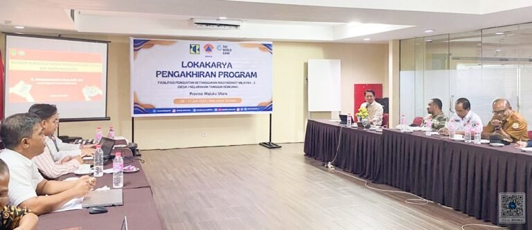 Kurangi Risiko Bencana di Malut, Begini 5 Rencana Aksi Daerah