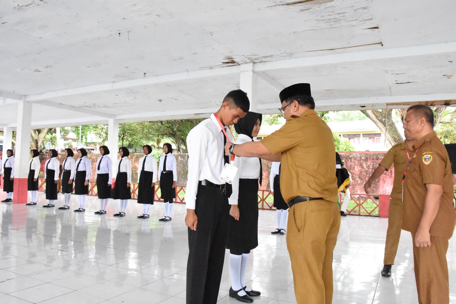 36 Calon Paskibraka Kota Tidore Kepulauan Mulai Mengikuti Diklat