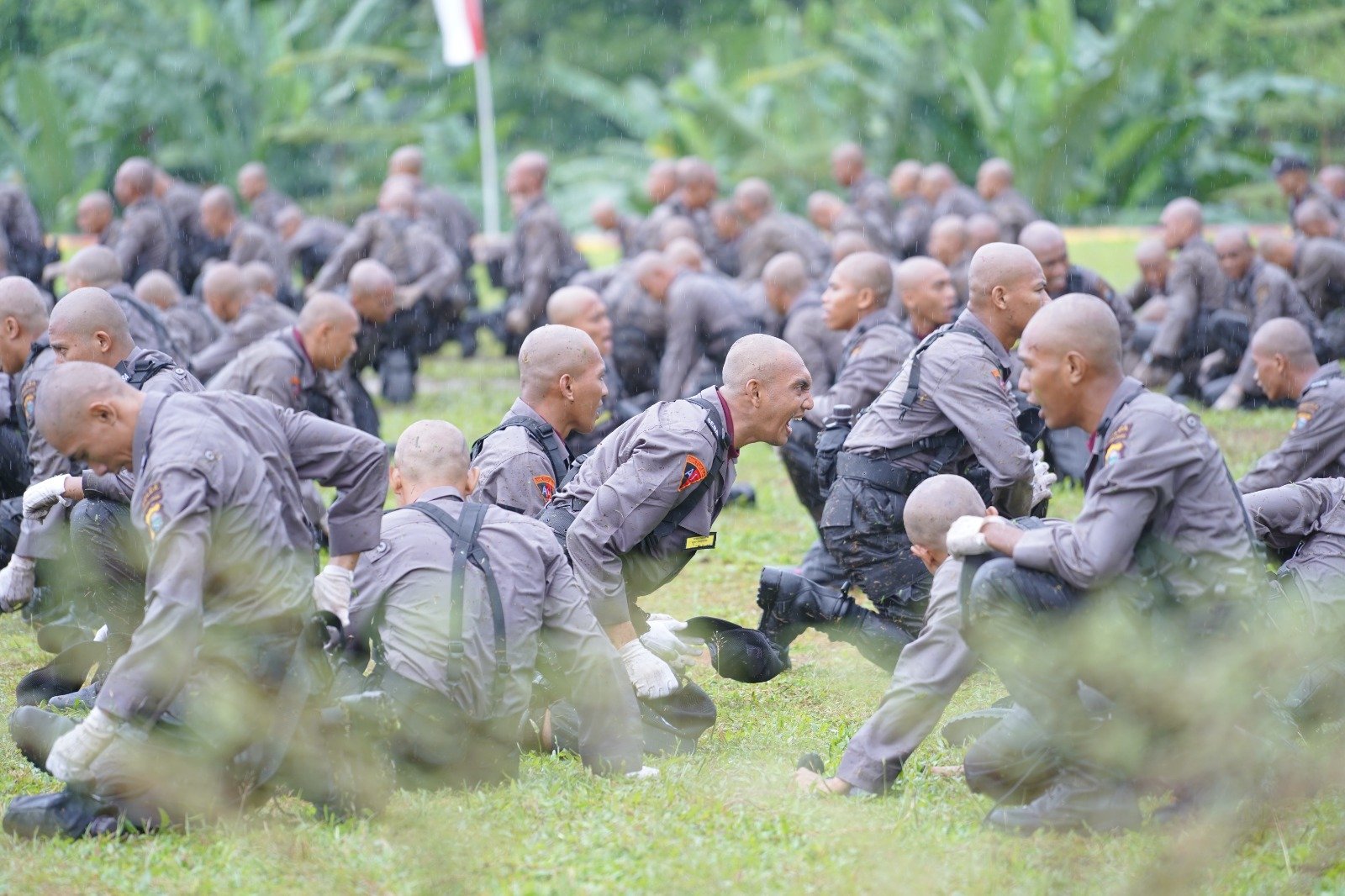 Mewakili Walikota, Asisten Sekda Yakub Husain Hadiri Upacara Pembukaan Pendidikan Bintara Polri