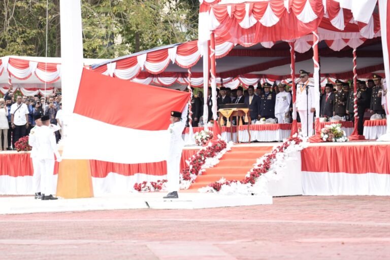 Pj. Gubernur Malut Pimpin Upacara Detik-Detik Proklamasi