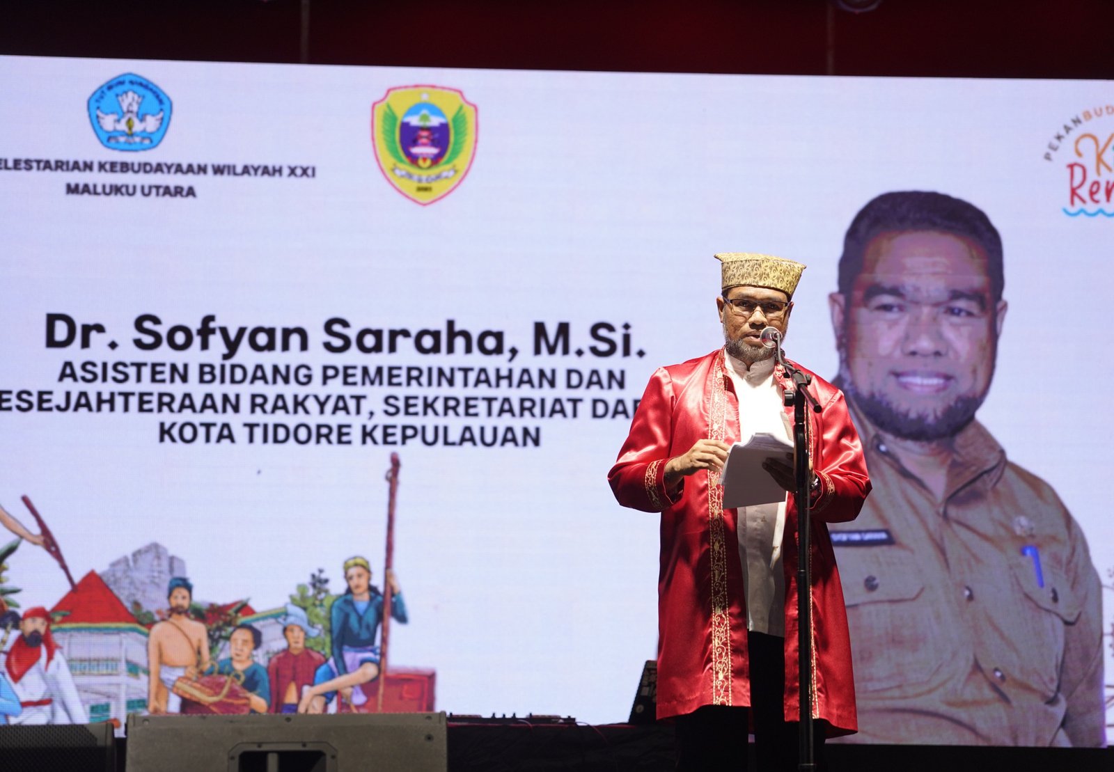 Pekan Budaya Kota Rempah Tahun 2024 Kota Tidore Kepulauan Resmi Digelar