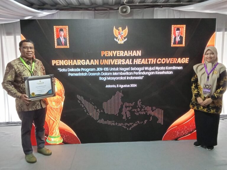 Kota Tidore Kepulauan Kembali Meraih Penghargaan UHC Tahun 2024