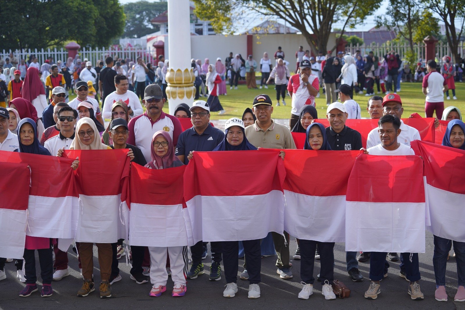 Pemkot Tidore Raih Penghargaan atas Dukungan 10 Juta Bendera di HUT ke 79 RI