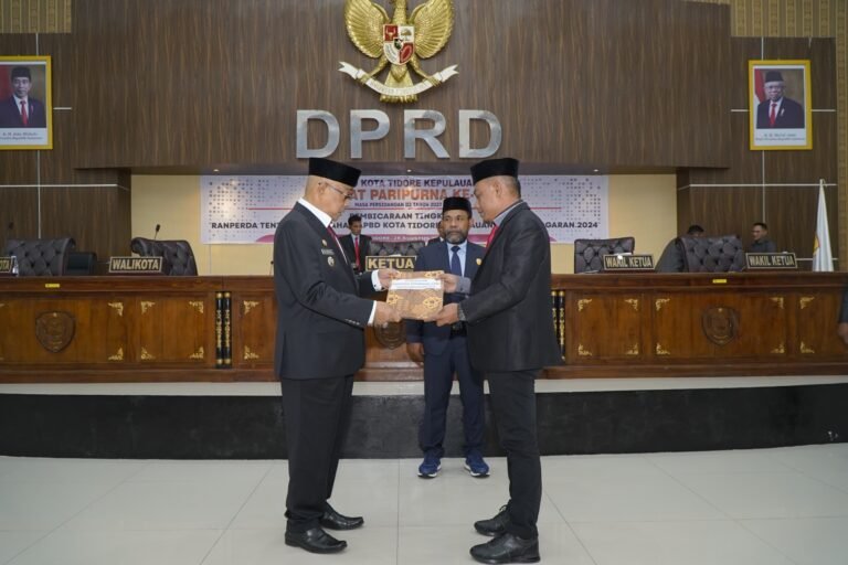 Ranperda Tentang Perubahan APBD 2024 Ditetapkan Sebagai Perda