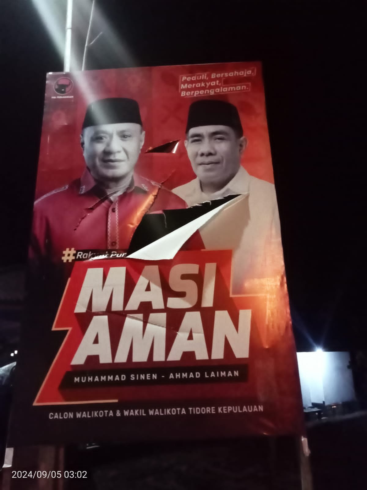 Bolihonya Dirusak, Muhammad Sinen Minta Maaf Kalau Belum Bisa Berikan Yang Terbaik Untuk Gurabati