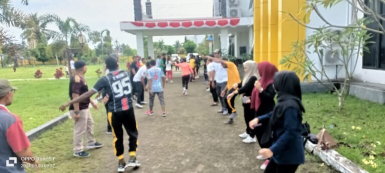 Bangun Kekompakan Antar ASN, Disperkim Perkim Jadikan Senam untuk Program Akhir Pekan
