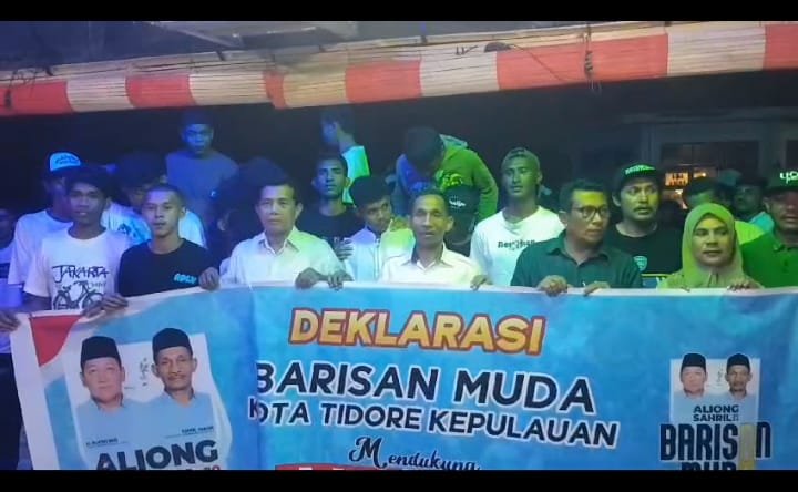 Hadiri Diskusi Dan Deklarasi Barisan Muda Tidore AM-SAH, Sahril: Semangat Baru Menuju Maluku Utara Maju