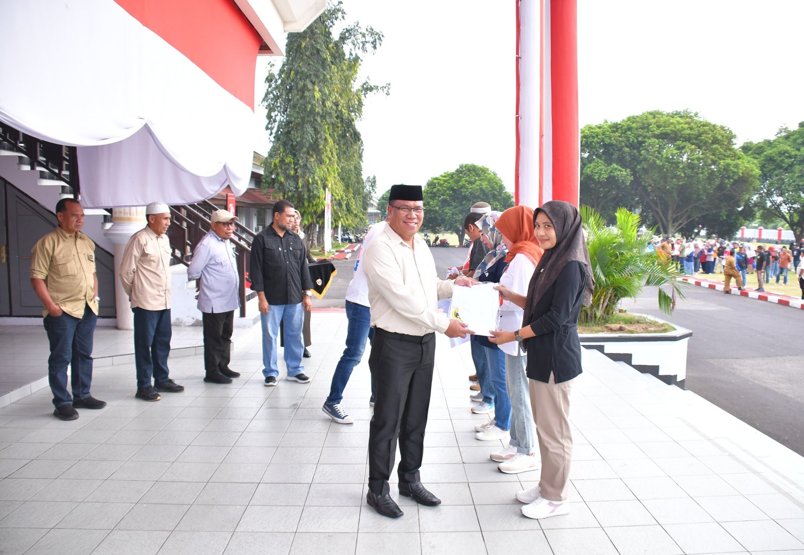 Sekda Kota Tidore Kepulauan Melauncing Core Values ASN Berakhlak