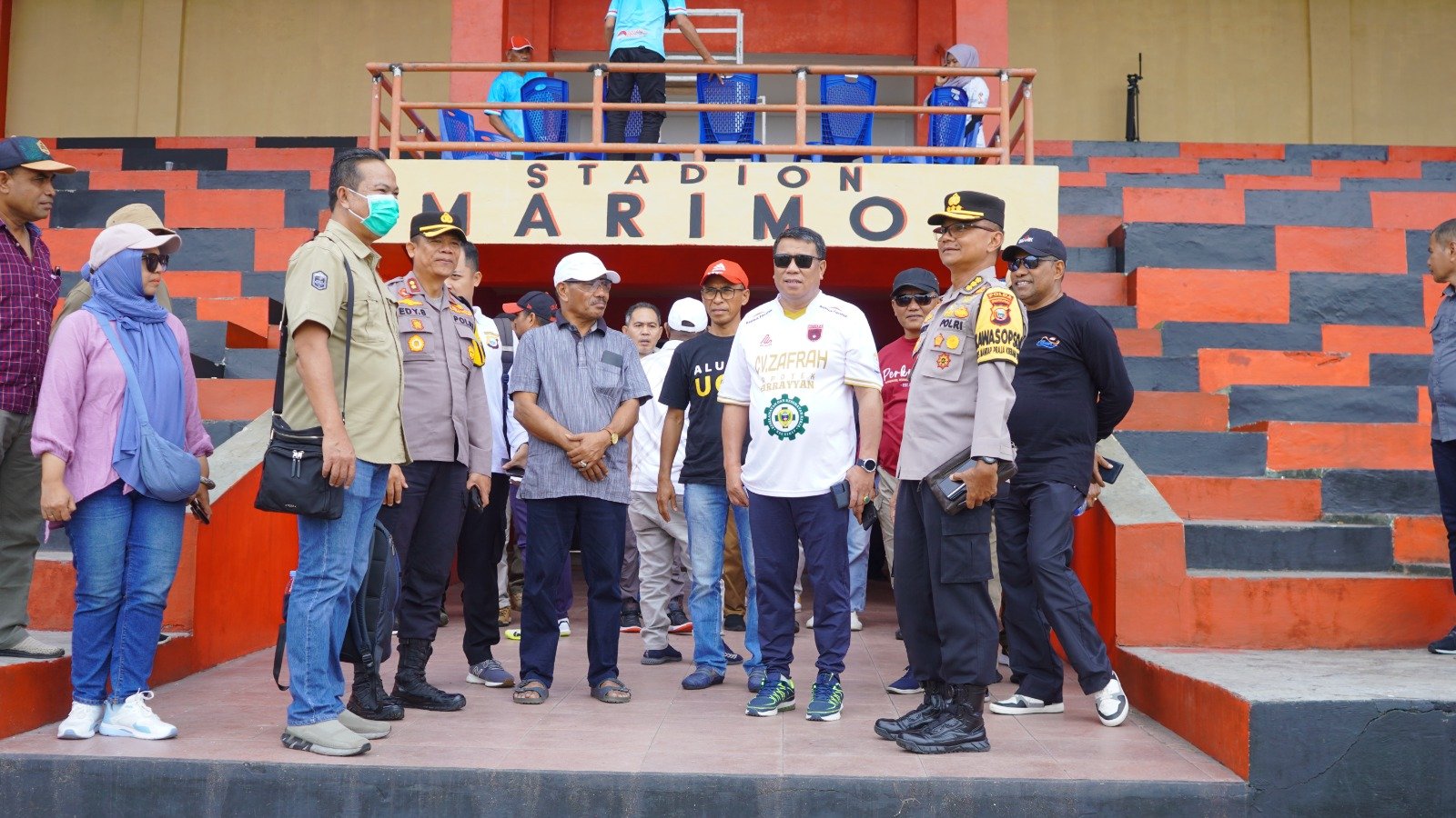 Irwasda Polda Maluku Utara Melakukan Assessment Kesiapan Stadion Marimoi Jelang Kompetisi EPA
