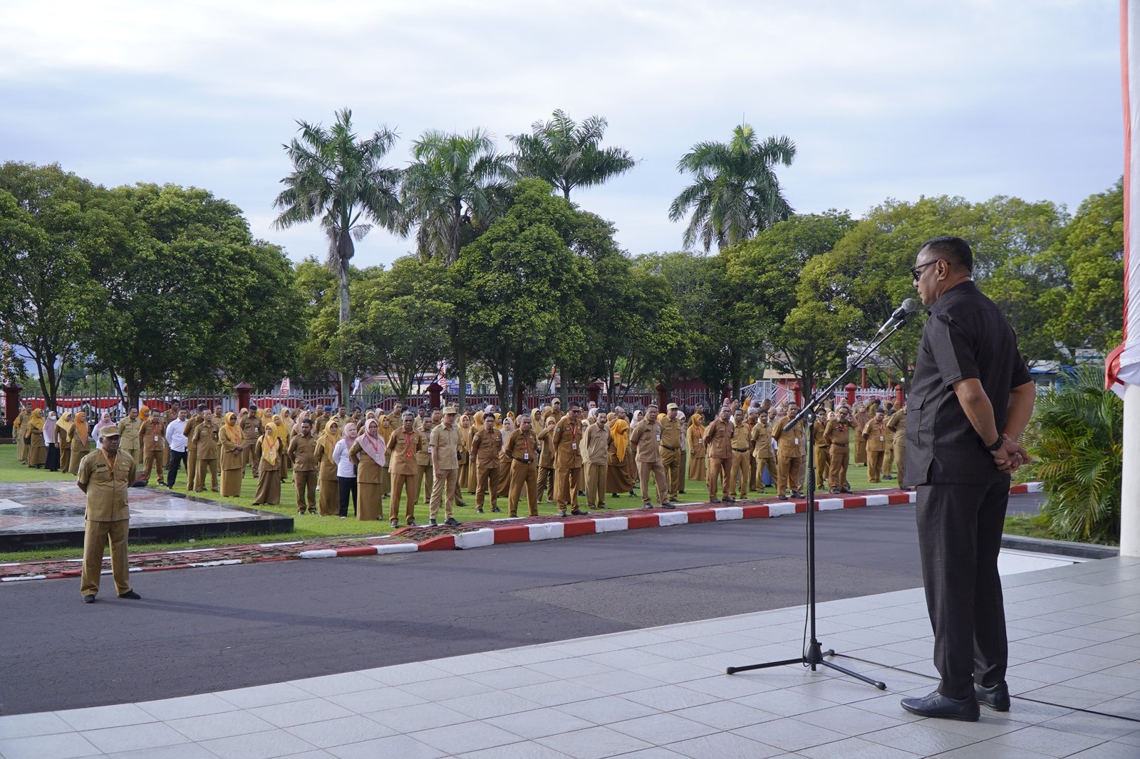 Wawali Mengajak Kepada Seluruh ASN Maupun Non ASN Agar Selalu Disiplin serta Menjaga Netralitas