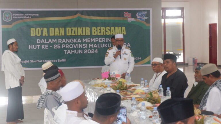 Doa Bersama Peringati HUT ke-25 Tahun Maluku Utara