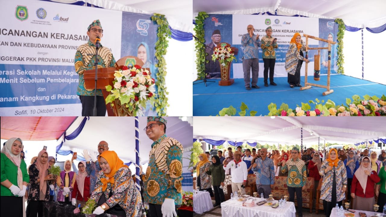 Bingkai Cerita Kemeriahan Berbagai Kegiatan Menuju Gebyar Semarak HUT Maluku Utara
