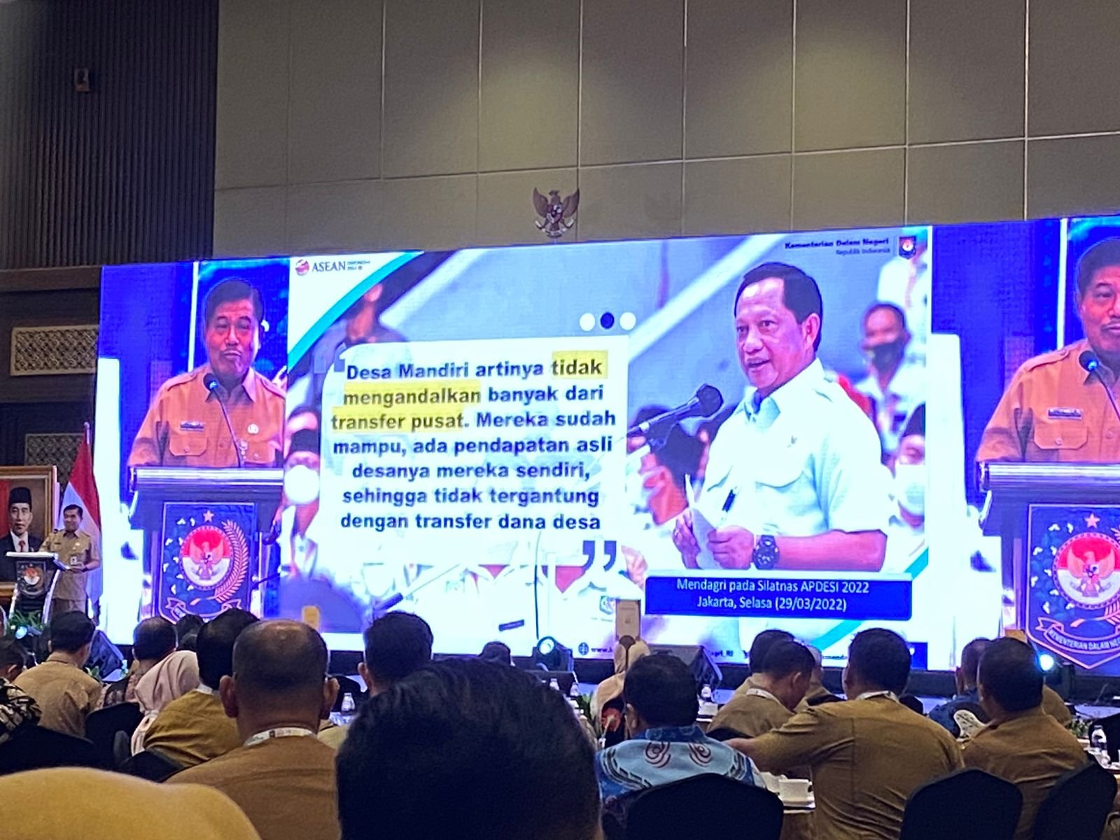 Hadiri Rakornas, Pj Sekprov Malut Dukung SP Online Berbasis LMS Pamong Desa